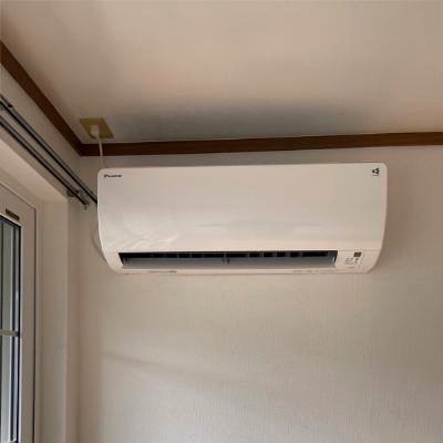 エアコン交換工事の仕上がり